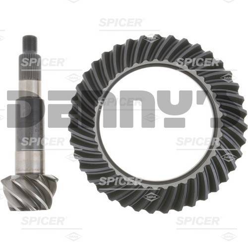 Spicer - Dana Spicer 25334X Ring and Pinion GEAR SET 4.88 ratio fits 1954 to 2014 Dana 60 standard rotation FRONT/REAR end