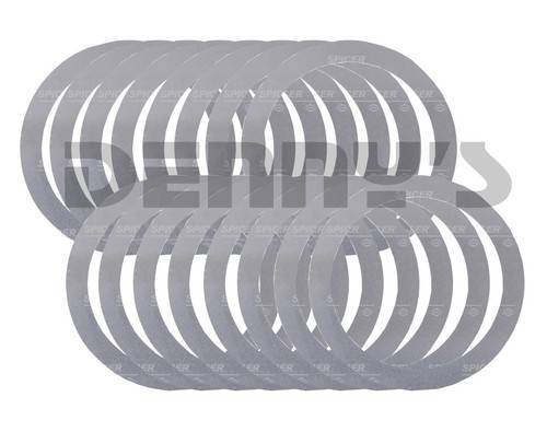 Spicer - Dana Spicer 701005X SHIM Kit for DANA 44 differential side bearings package of 16 shims