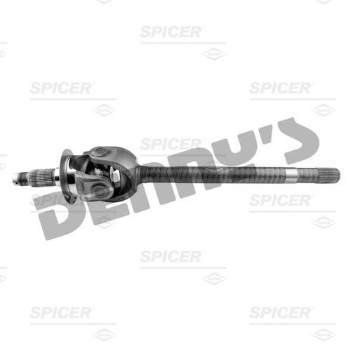 Spicer - DANA SPICER 76472X Complete LEFT SIDE Axle Assembly with 30 SPLINE Inner fits 1994, 1995, 1996, 1997, 1998, 1999 DODGE Ram 2500HD and Ram 3500 with DANA 60 DISCONNECT Front Axle - FREE SHIPPING