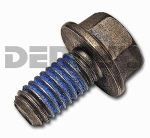 Dana Spicer 10458740 Diff Cover BOLT package of 10 bolts fits Ford Dana M256 FRONT 0.375-16 thread flanged hex head bolt with dry thread locker