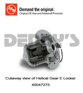 AAM 40047275 Helical Gear Differential limited Slip Electric Locker 2003 to 2012 Ram 2500 with 10.5 inch 14 bolt rear end