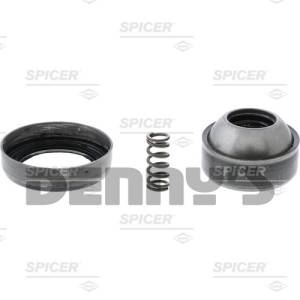 Dana Spicer 10018465 GREASEABLE Double Cardan Needle Bearing Ball socket repair kit fits 1310/1330/1350 series driveshaft with .500 inch stud yoke
