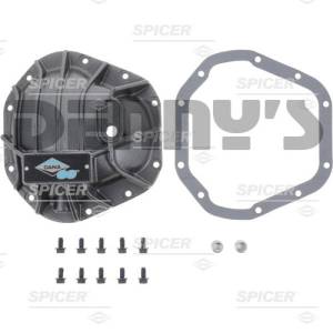 Dana Spicer 10024090 Nodular Iron Gray powdercoat Diff Cover Kit fits Front/Rear Dana 60 fits 1954 to 2018