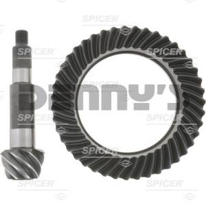 Dana Spicer 27518X ring and pinion gear set for Dana 60 REAR 5.38 Ratio fits 1965 to 1972 Chevy/GMC C10, C20