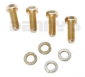4289-716 Set of 4 grade 8 CV Flange Bolts 7/16 - 14 coarse thread and 4 lock washers