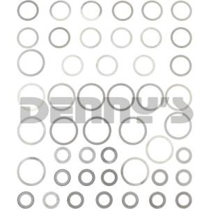 Dana Spicer 701017X SHIM KIT for Dana 44 includes shims for diff case side bearing and pinion bearings