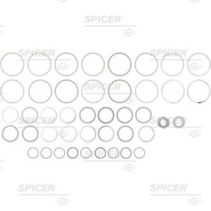 Dana Spicer 707068X Shim Kit for Dana 80 rear end with 4.125 inch OD inner pinion bearing race