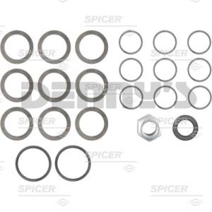 Dana Spicer 707481X SHIM KIT fits Dana 80 REAR end 1999 to 2015 Ford Van E350, E450, Pickup F350, F450