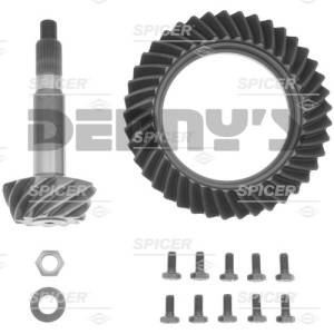 Dana Spicer 76127-5X Ring and Pinion Gear Set Kit 3.73 Ratio (41-11) for 1980 - 2005 Dana 50 Reverse Rotation Front -