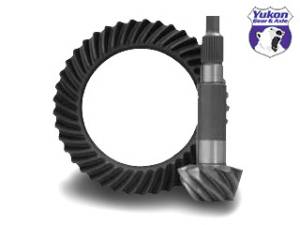 Yukon YG F10.5-411-31 High performance Yukon ring and pinion gear set for '10 and down Ford 10.5 in a 4.11 ratio."