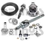 Driveline Parts - AXLES and FRONT DIFF Parts 4X4