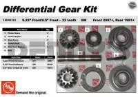 CHEVY and GMC 4X4 Front - AAM 9.25 IFS Clamshell FRONT - GM - SPIDER GEARS