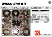 AAM 11.5/11.8 inch 14 Bolt REAR - DODGE RAM - WHEEL BEARINGS - RAM DUAL Rear Wheel