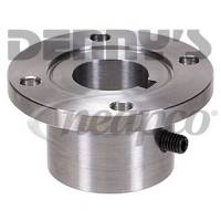 ROUND SHAFT with KEYWAY - Use with 1280/1310 Series Flange Yokes - Fits 1.438 inch ROUND SHAFT with .375 KEYWAY
