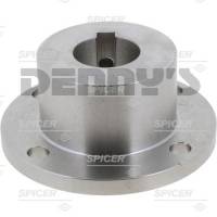ROUND SHAFT with KEYWAY - Use with 1350/1410 Series Flange Yokes - Fits 1.375 inch ROUND SHAFT with .375 KEYWAY