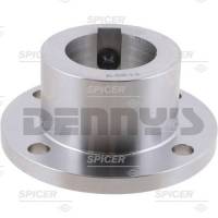 ROUND SHAFT with KEYWAY - Use with 1350/1410 Series Flange Yokes - Fits 1.875 inch ROUND SHAFT with .375 KEYWAY
