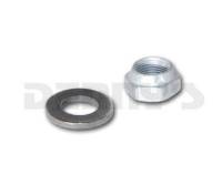PINION NUTS and WASHERS - GM - GM 10 BOLT - 7.5 and 7.6 INCH with 27 spline pinion