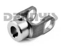 PTO and AGRICULTURAL PARTS and SHAFTS - PTO End Yoke - ROUND Shaft - .812 ROUND SHAFT with .250 KEYWAY