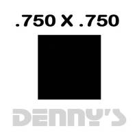 PTO Solid and Tubular Shafting - SOLID SQUARE - .750 SOLID SQUARE