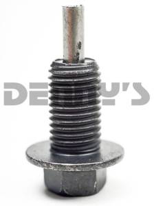 AAM 26058815 Drain plug for GM 8.25 inch IFS front and 9.25 inch clamshell front M12x1.50x35 w/ Magnet