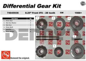 AAM 74045936 Spider Gear Kit fits GM 8.25 inch AWD and 4WD IFS Front 1988 and newer