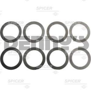 Spicer - Dana Spicer 701140X Pinion Shim Kit 8 shims fits Jeep JK Dana 30 front, Jeep JK Dana 44 front and rear - Image 1