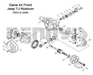 Spicer - Dana Spicer 34279 Diff Cover BOLT 5/16-18 hex head fits Dana 44 - Image 2