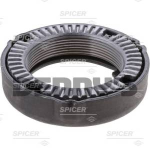 Spicer - Dana Spicer 43076 Spindle Nut fits LEFT HAND THREAD for LEFT side ONLY on some Dana 60 REAR Full Float Axle ONLY 1978 to 1998 Ford F250, F350 - Image 1