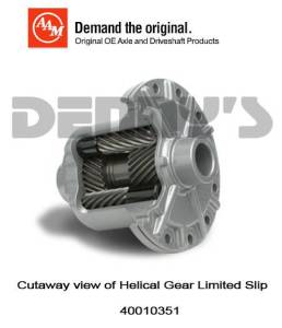 AAM 40010351 Helical Gear Differential limited Slip 2003 to 2012 Ram 2500 with 10.5 inch 14 bolt rear end