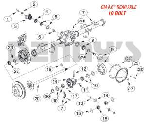 AAM - AAM 40135974 Tracrite GT Helical Gear Limited Slip Differential Case Assembly fits 8.6 inch 10 bolt REAR with 30 spline axles - Image 2