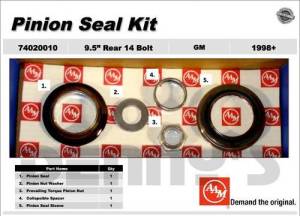 AAM - AAM 74020010 PINION SEAL KIT fits 1998 to 2013 CHEVY and GMC with 9.5 inch REAR Axle - Image 1