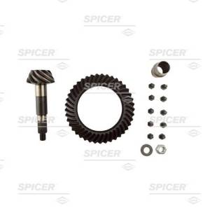 Spicer - Dana Spicer 2013742-5 Ring and Pinion Gear set 3.73 ratio (41-11) fits 2007-2018 Jeep JK Rubicon Dana 44 FRONT REVERSE rotation - Image 1