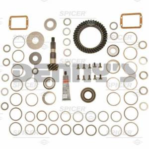Spicer - Dana Spicer 706930-6X Ring and Pinion Gear set kit REVERSE rotation 4.56 ratio for Jeep XJ, YJ with Dana 30 FRONT - Image 1