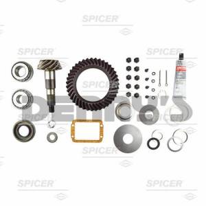 Spicer - Dana Spicer 706930-8X Ring and Pinion Gear set kit REVERSE rotation 3.55 ratio for Jeep XJ, YJ with Dana 30 FRONT - Image 1