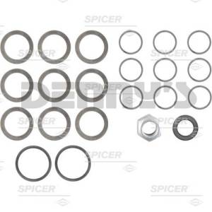 Spicer - Dana Spicer 707481X ASSORTED SHIM KIT with spacers fits Dana 80 REAR end 1999 to 2015 Ford Van E350, E450, Pickup F350, F450 - Image 1