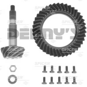 Spicer - Dana Spicer 76127-5X Ring and Pinion Gear Set Kit 3.73 Ratio (41-11) for 1980 - 2005 Dana 50 Reverse Rotation Front - - Image 1