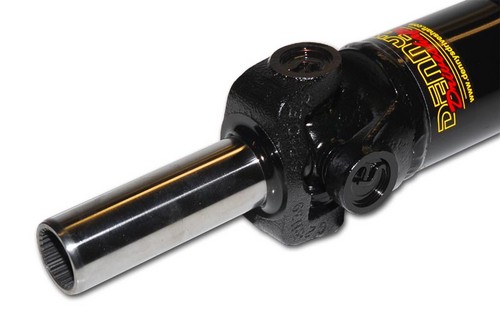 Mustang 3 inch Driveshaft 1330 Series to fit all 7.5 inch and 8.8 inch with LARGE bolt pattern flat flange 