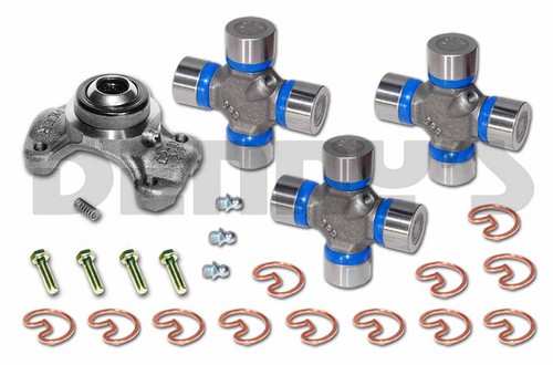 CV-355-2 Rebuild Kit fits 1983 to 1991 Jeep Grand wagoneer Front 1310 CV Driveshaft includes DANA SPICER 211355X GREASABLE Centering Yoke and (3) 5-153X greaseable U-Joints