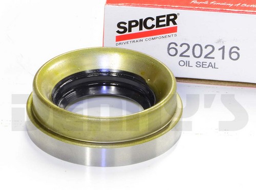 Dana Spicer 620216 LEFT SIDE TUBE Seal 2.280 OD fits 1994 to 2001 Dodge RAM 1500, RAM 2500 LD with Dana 44 disconnect front axle replaces 48489