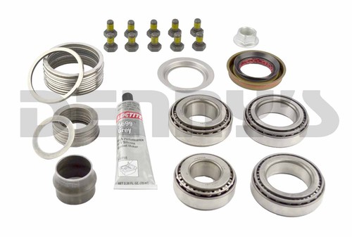 DANA SPICER 2017106 - Jeep Dana Super 44 Front Differential Bearing Master  Overhaul Kit Fits 2007 to 2009 Jeep Wrangler JK & Wrangler Unlimited JK  Rubicon with Electric Lock