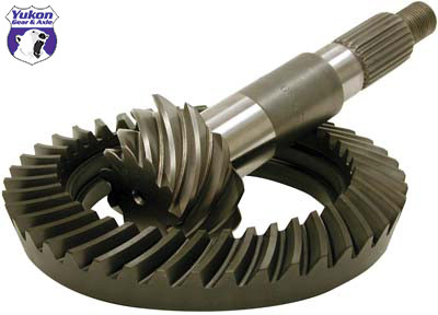Yukon YG D30HD-373L High performance Yukon ring and pinion replacement gear set for Dana 30HD in Jeep Liberty, 3.73 ratio.