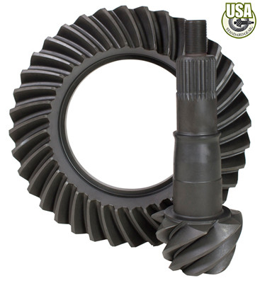 USA Standard ZG F8.8R-513R USA Standard Ring and Pinion gear set for Ford 8.8" Reverse rotation in a 5.13 ratio. 