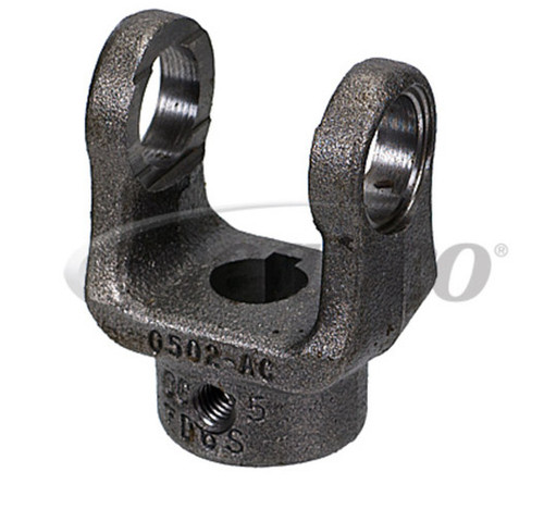 NEAPCO 10-0423 PTO End Yoke 0.750 inch Round Bore with .250 Key 1000 Series