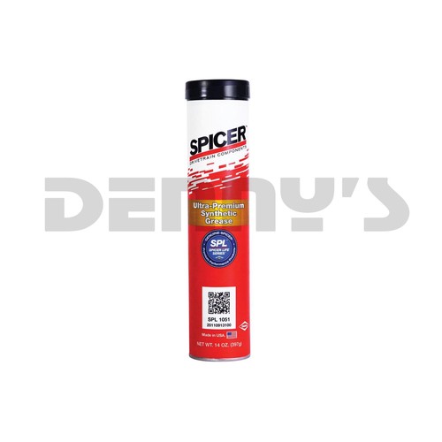 DANA SPICER SPL1051 Ultra Premium Synthetic Universal Joint Grease lubricant for PTO and Agricultural equipment 14-oz. Tube