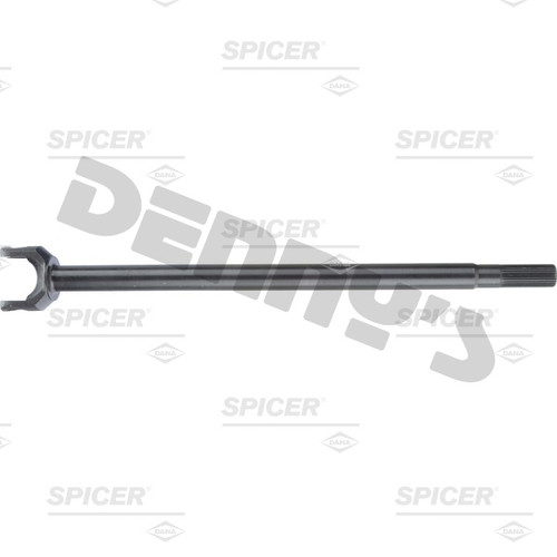 Dana Spicer 10007766 CHROMOLY Left Side Inner Axle Shaft fits Dana 30 front 1972 to 1981 Jeep CJ5 and 1976 to 1981 Jeep CJ7 replaces 27941-3X