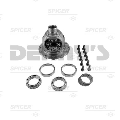 Dana Spicer 707211-1X OPEN DIFF CARRIER LOADED CASE fits 4.10 ratio and DOWN fits 1.50 - 35 spline axles for 1997 to 1999 FORD E250 VAN Dana 60 SEMI Float REAR
