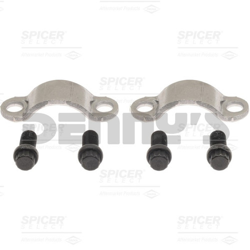 Spicer SELECT 25-657018X Strap and Bolt set fits 1710, 1760, 1810 series yokes