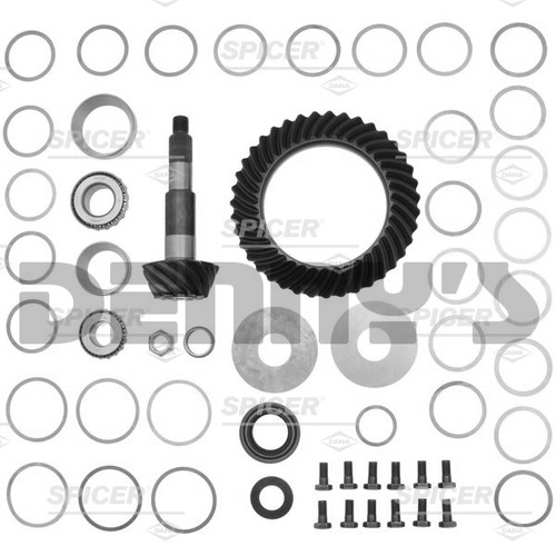 Dana Spicer 708009-1 Ring and Pinion Gear Set Kit 3.55 Ratio (39-11) for Dana 60 Rear 1999 to 2002 Dodge Ram 2500, 3500 - FREE SHIPPING