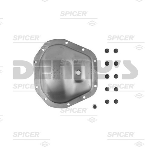Dana Spicer 707335X Steel Differential COVER Kit fits Dana 60 with fill plug hole 0.168 in. above center