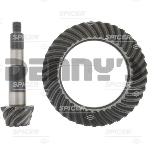 Dana Spicer 84676 Ring and Pinion Gear Set 4.88 ratio (39-08)  fits Dana 60 FRONT in 2004 to 2015 Ford F250, F350, F450, F550 - Reverse Rotation Gears for HIGH PINION FRONT